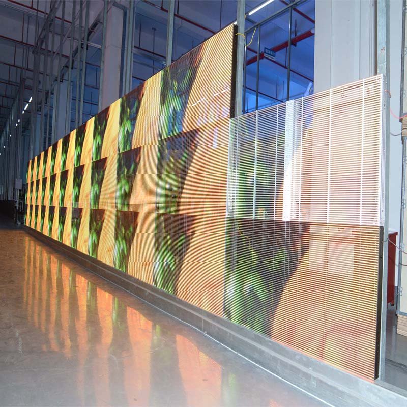 Transparent led display is great choice for glass building